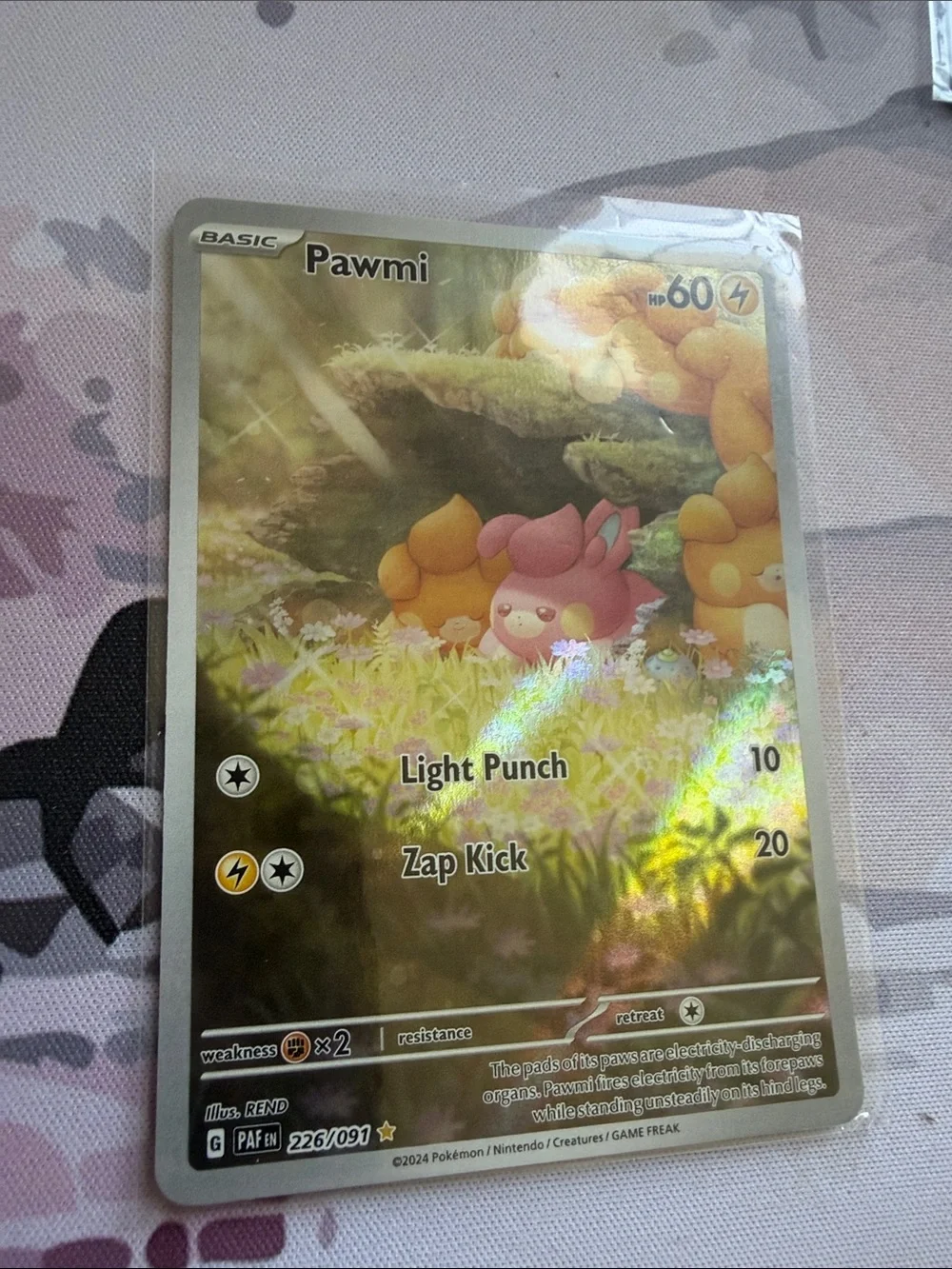 Pawmi Pawmo & Pawmot Evolution Lot | Paldean Fates Shiny Pokémon